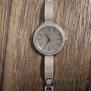 Michael kors rhinestone watch